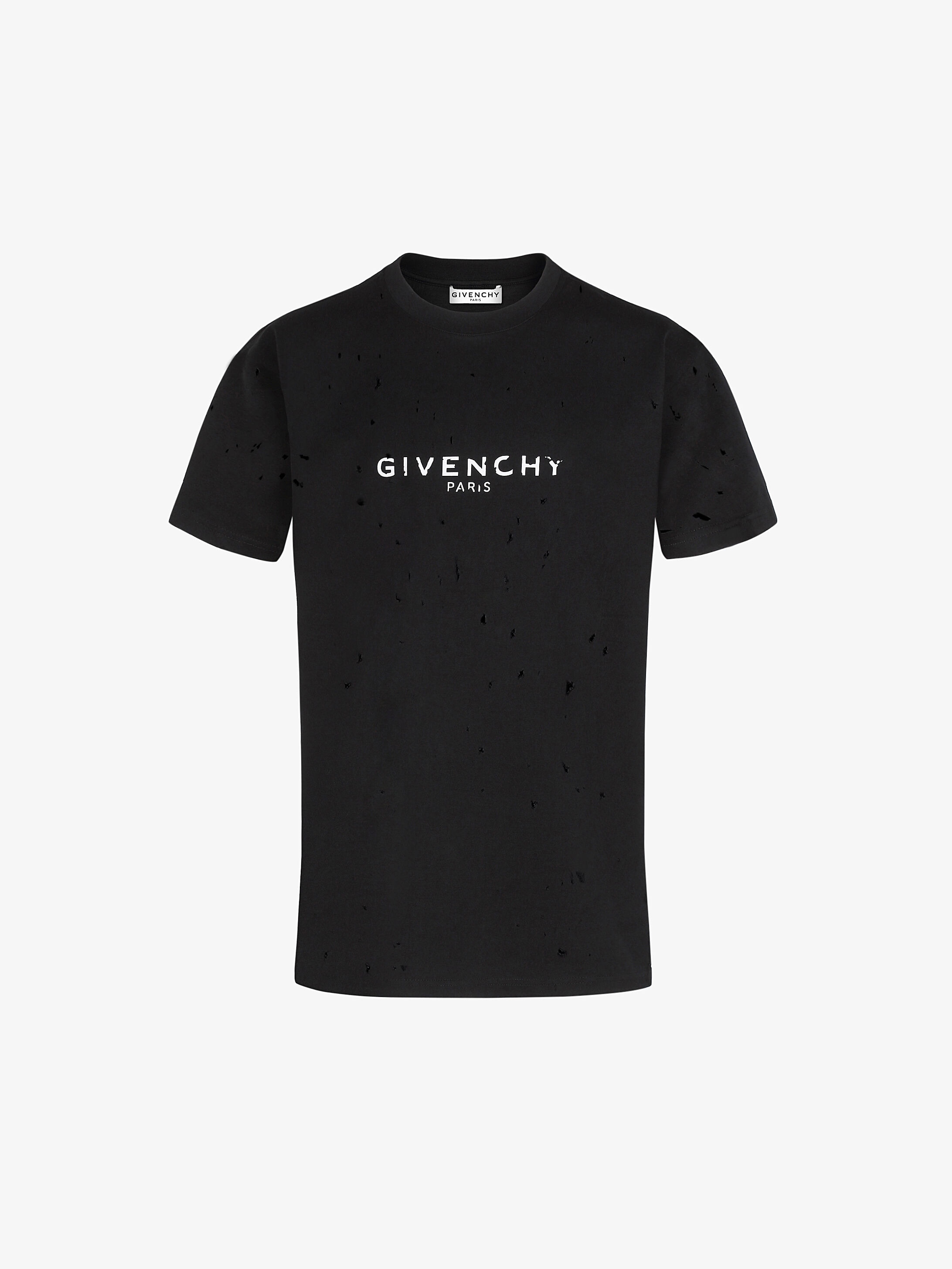givenchy destroyed t shirt