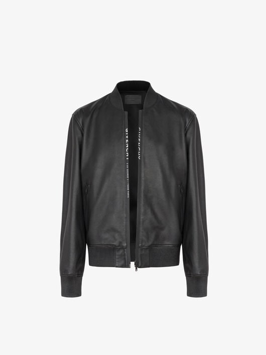 GIVENCHY bomber in leather | GIVENCHY Paris
