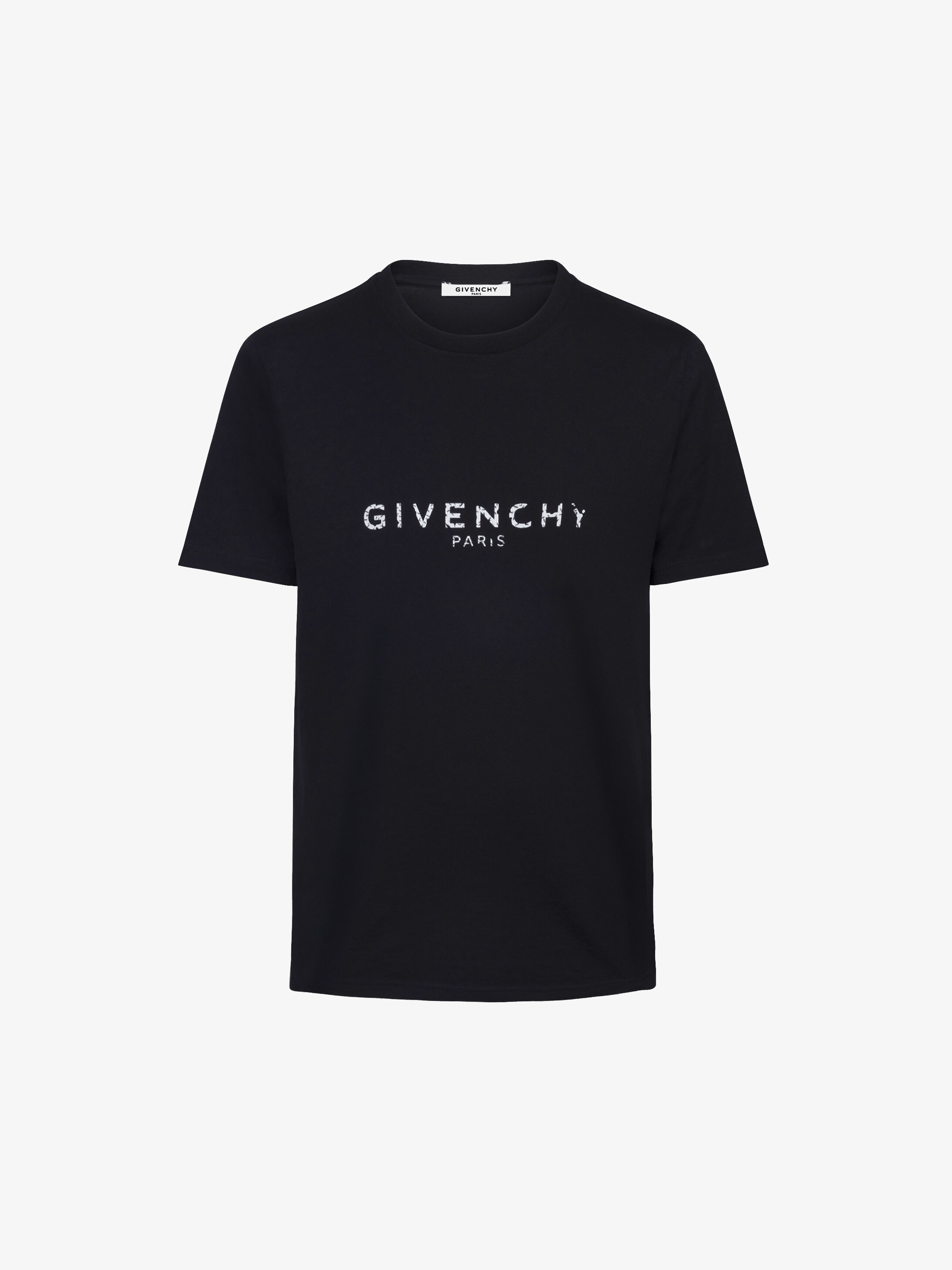 givenchy t shirt red writing