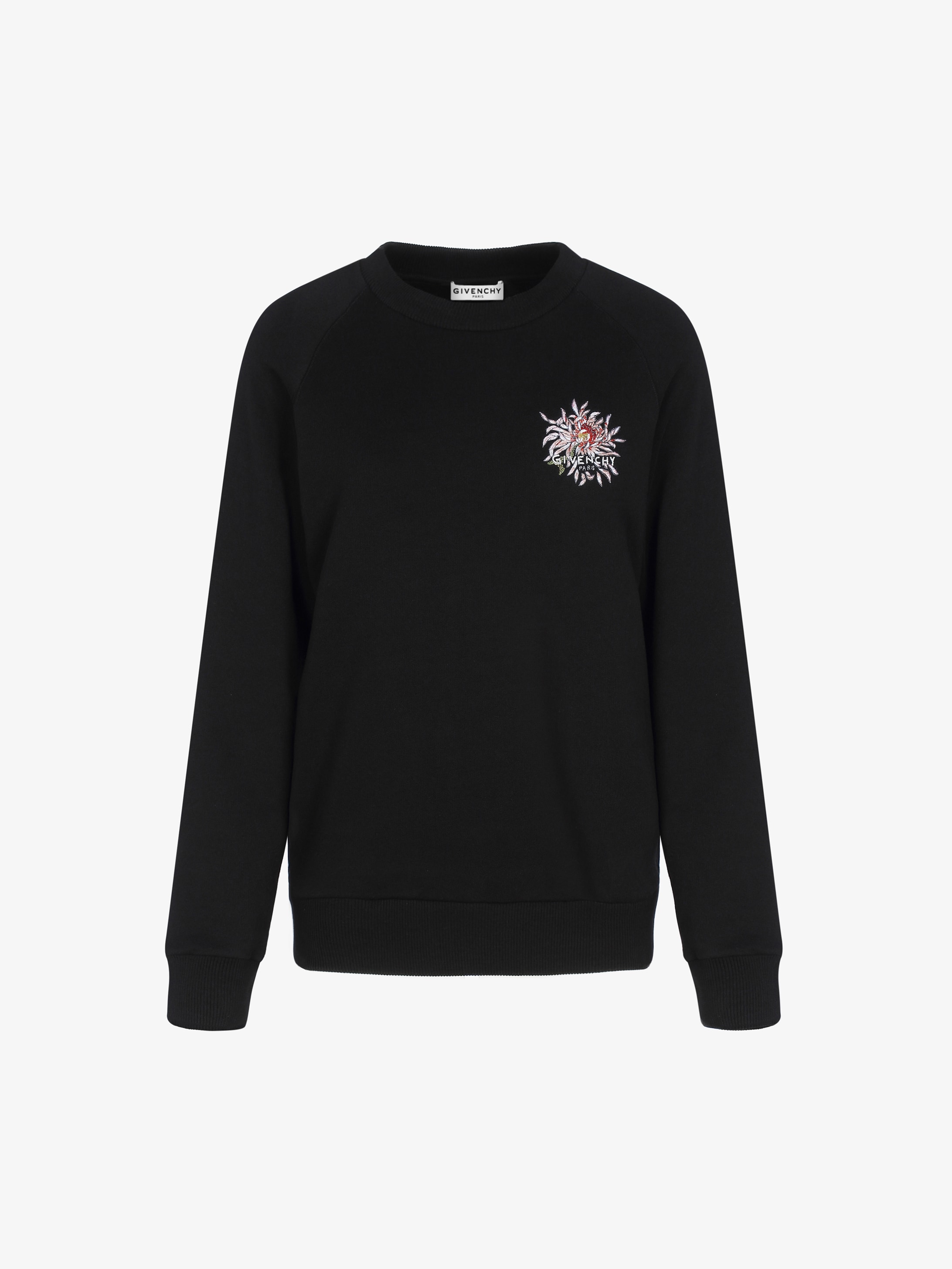 givenchy embroidered sweatshirt