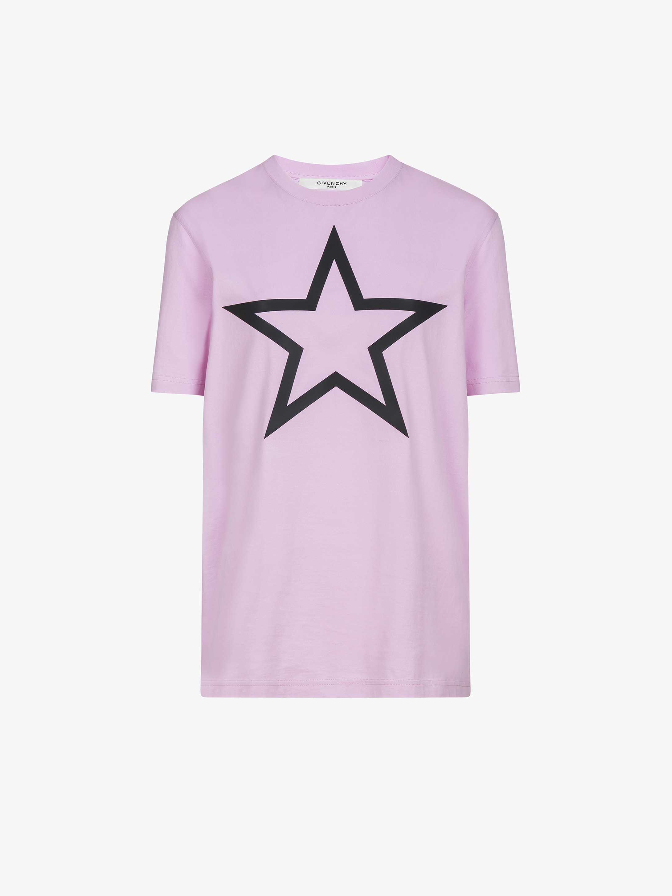 givenchy star print t shirt
