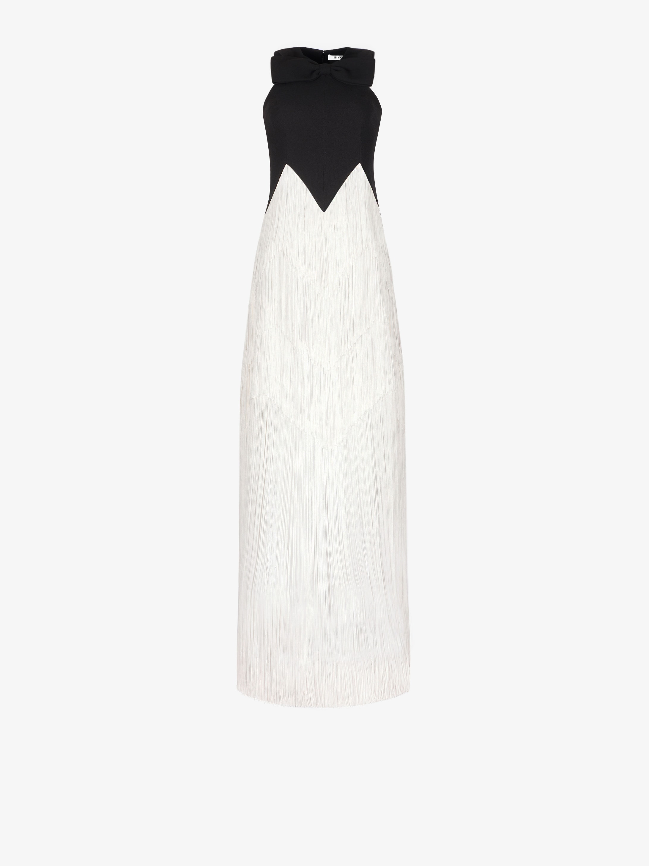 givenchy black and white dress