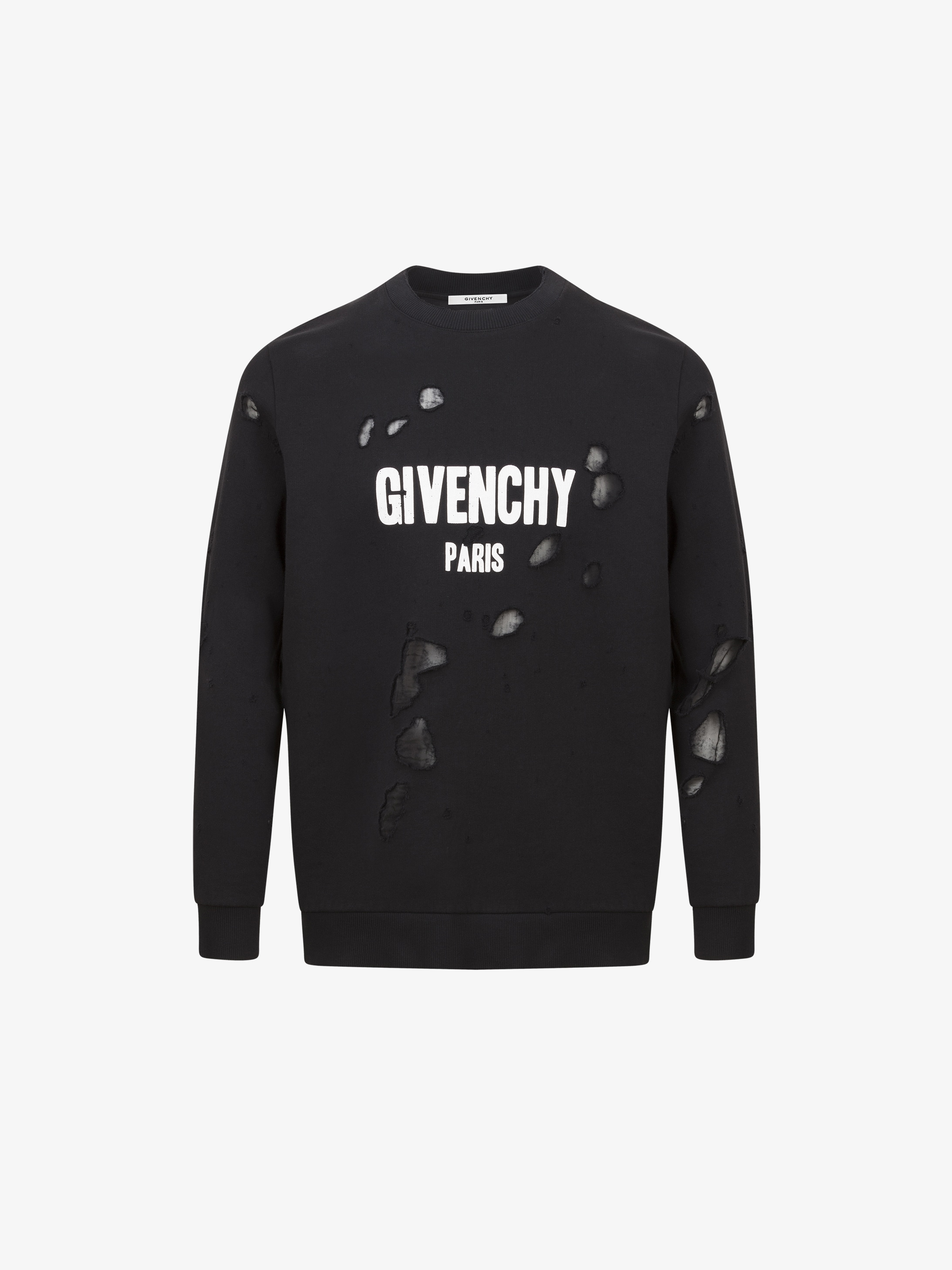 givenchy destroyed sweater