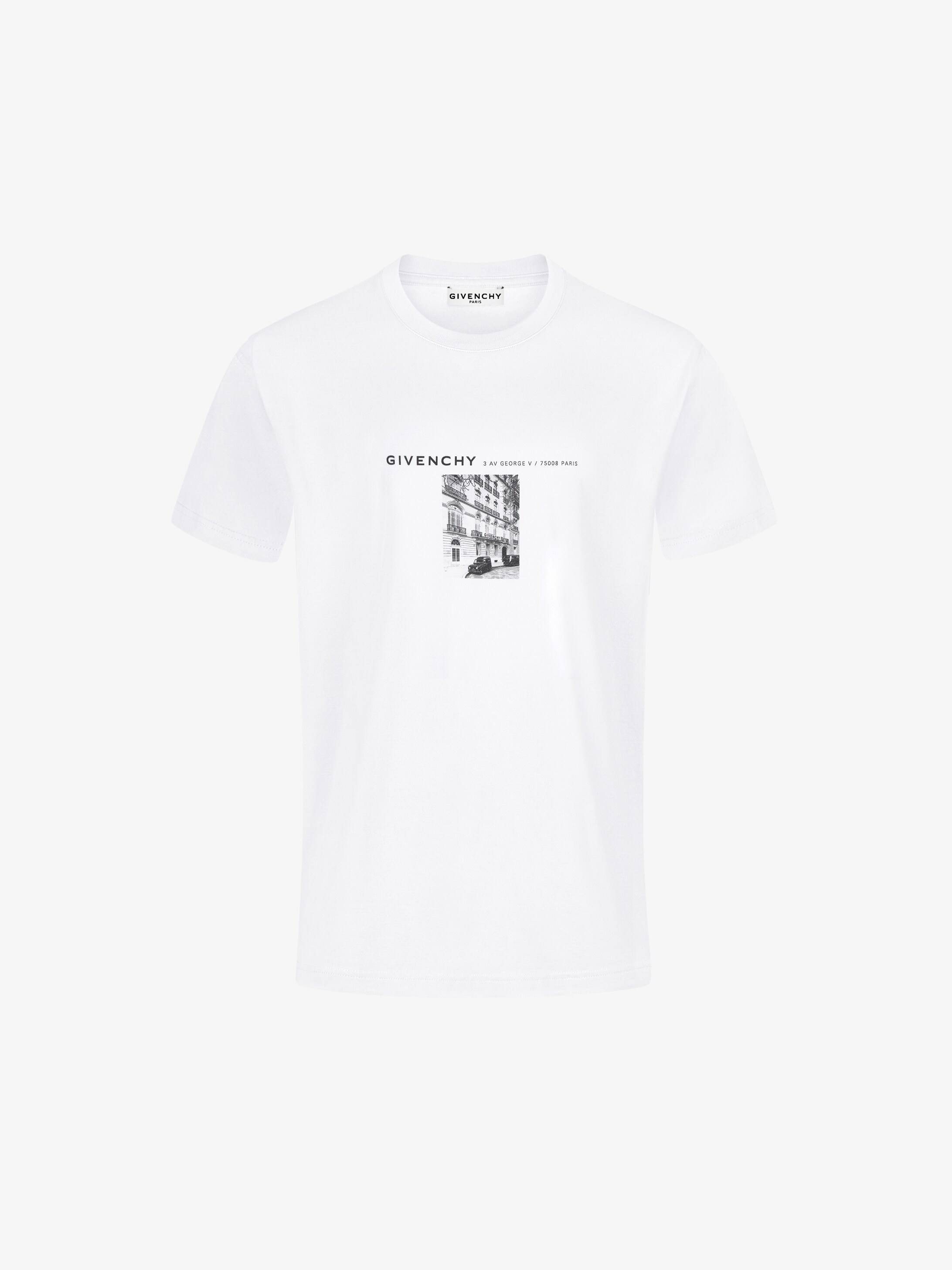 black and white givenchy t shirt