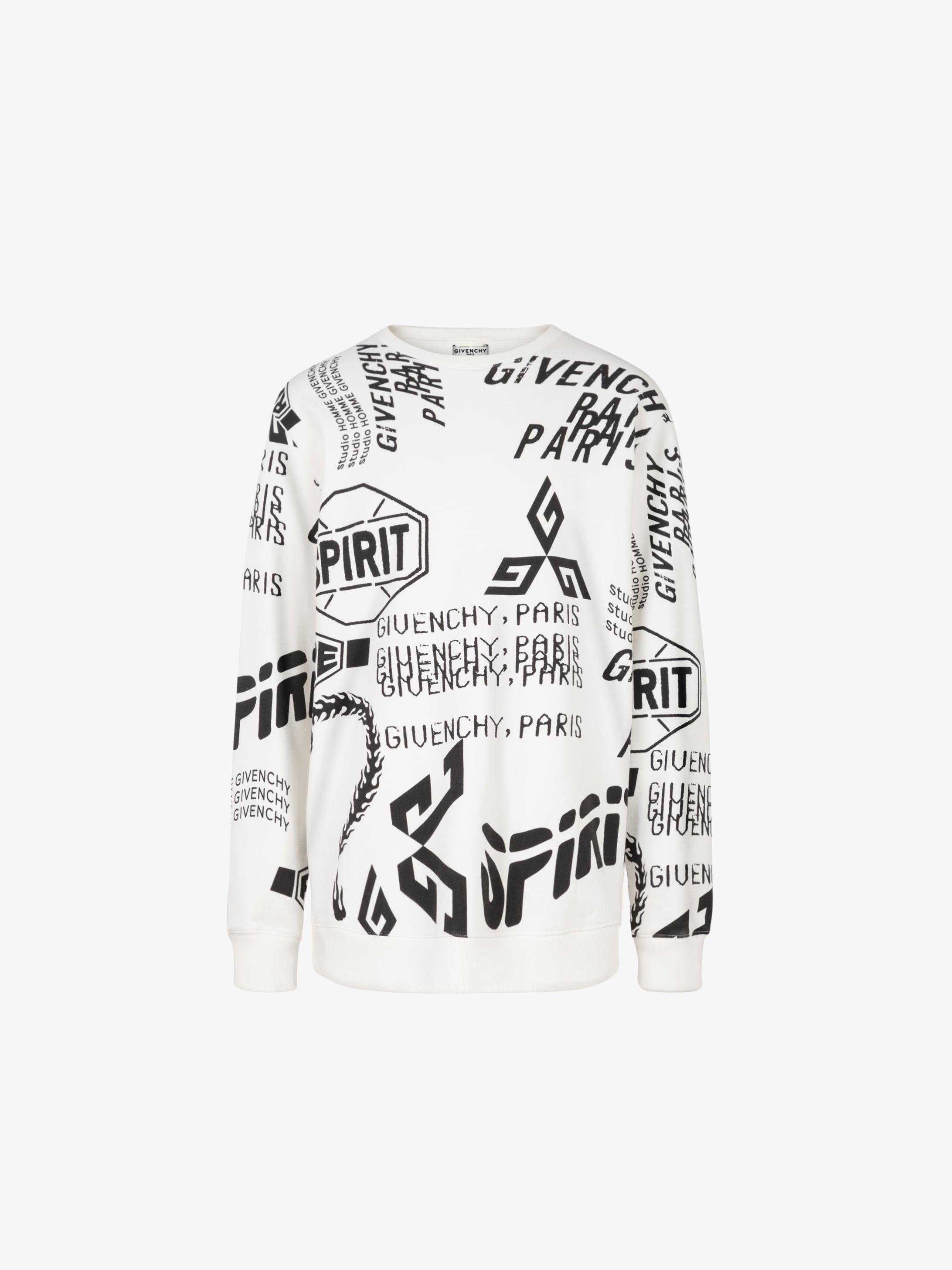 givenchy printed sweatshirt