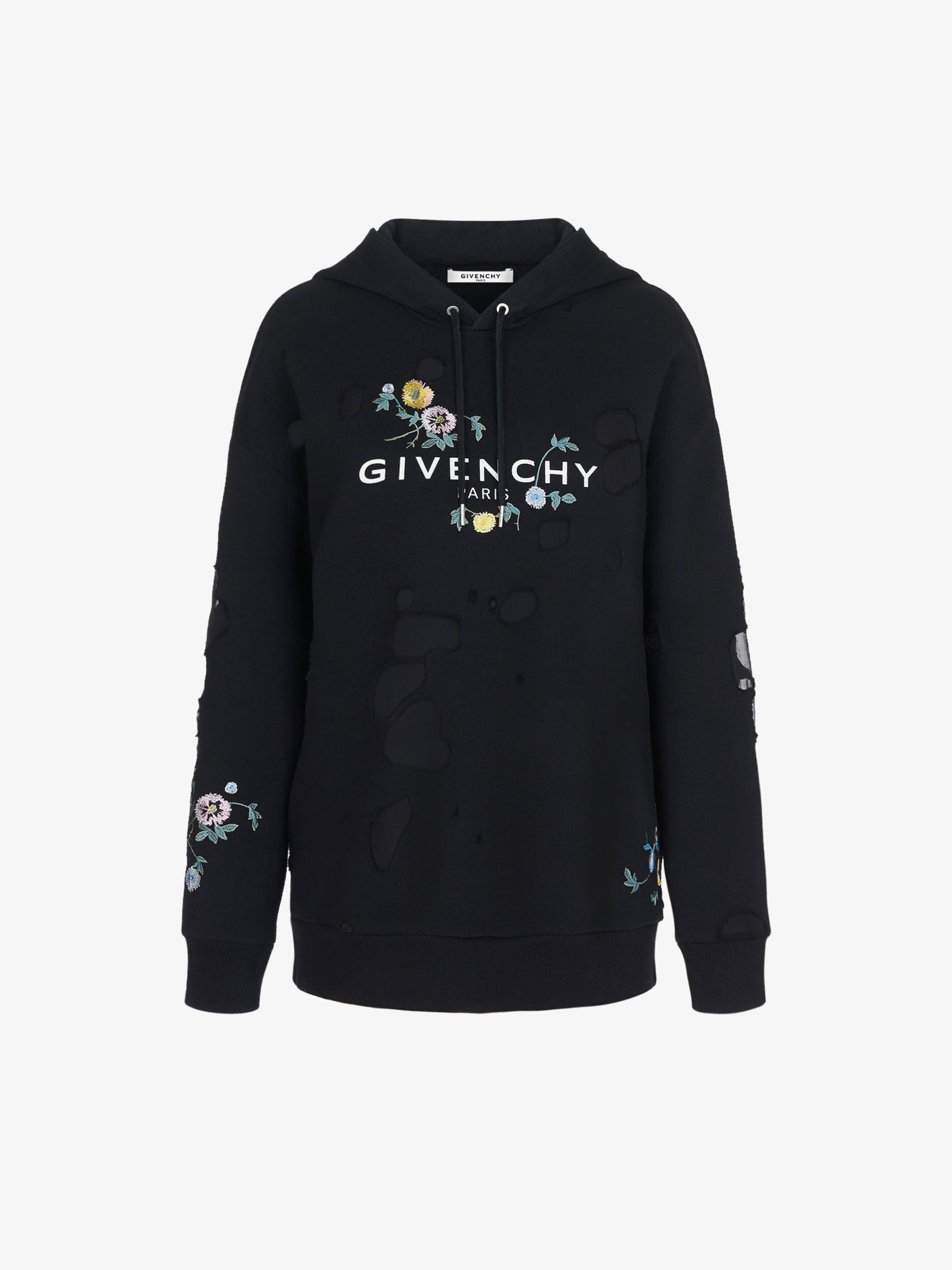 givenchy embroidered hoodie