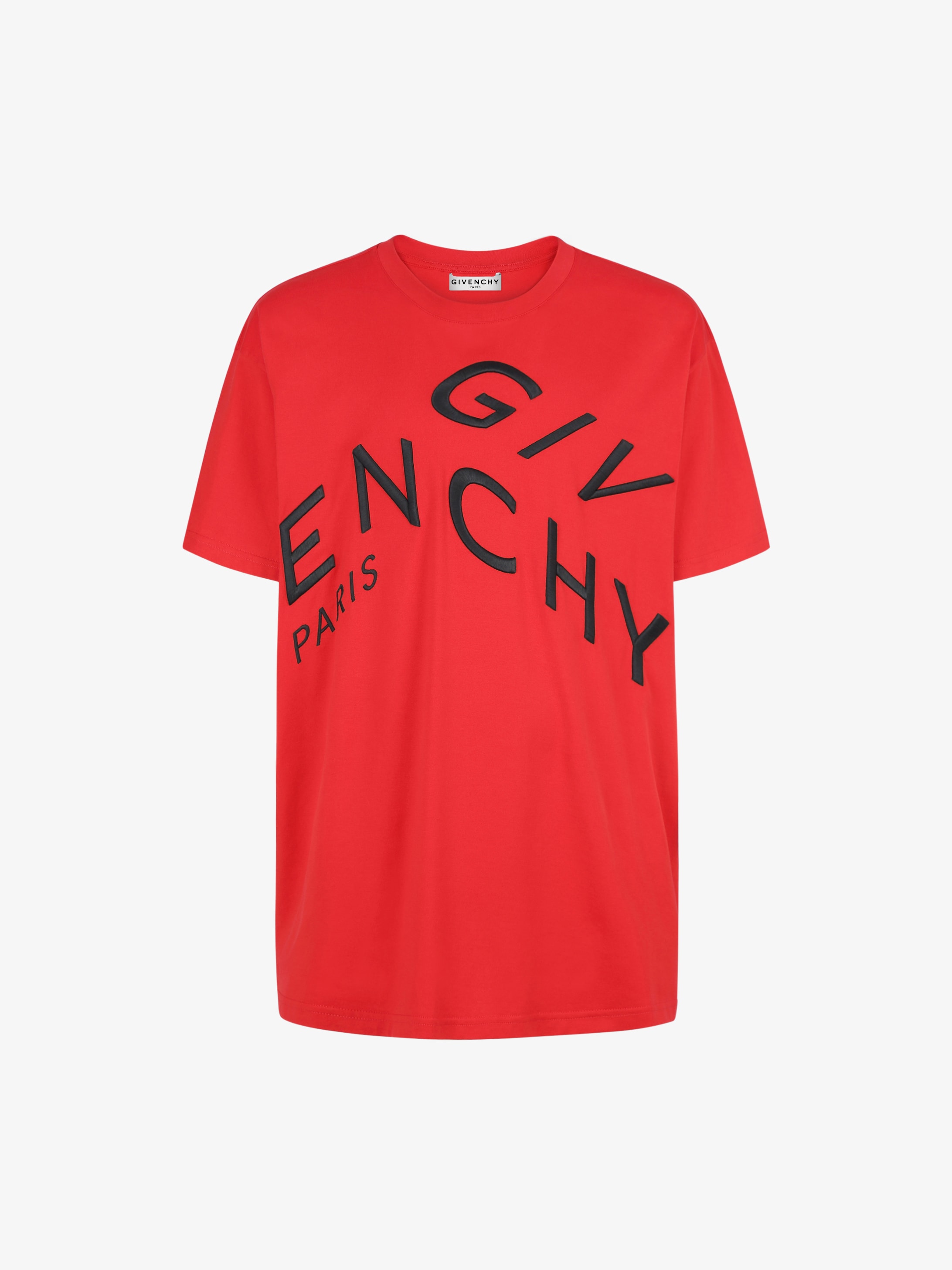 GIVENCHY Refracted embroidered oversized T-shirt | GIVENCHY Paris