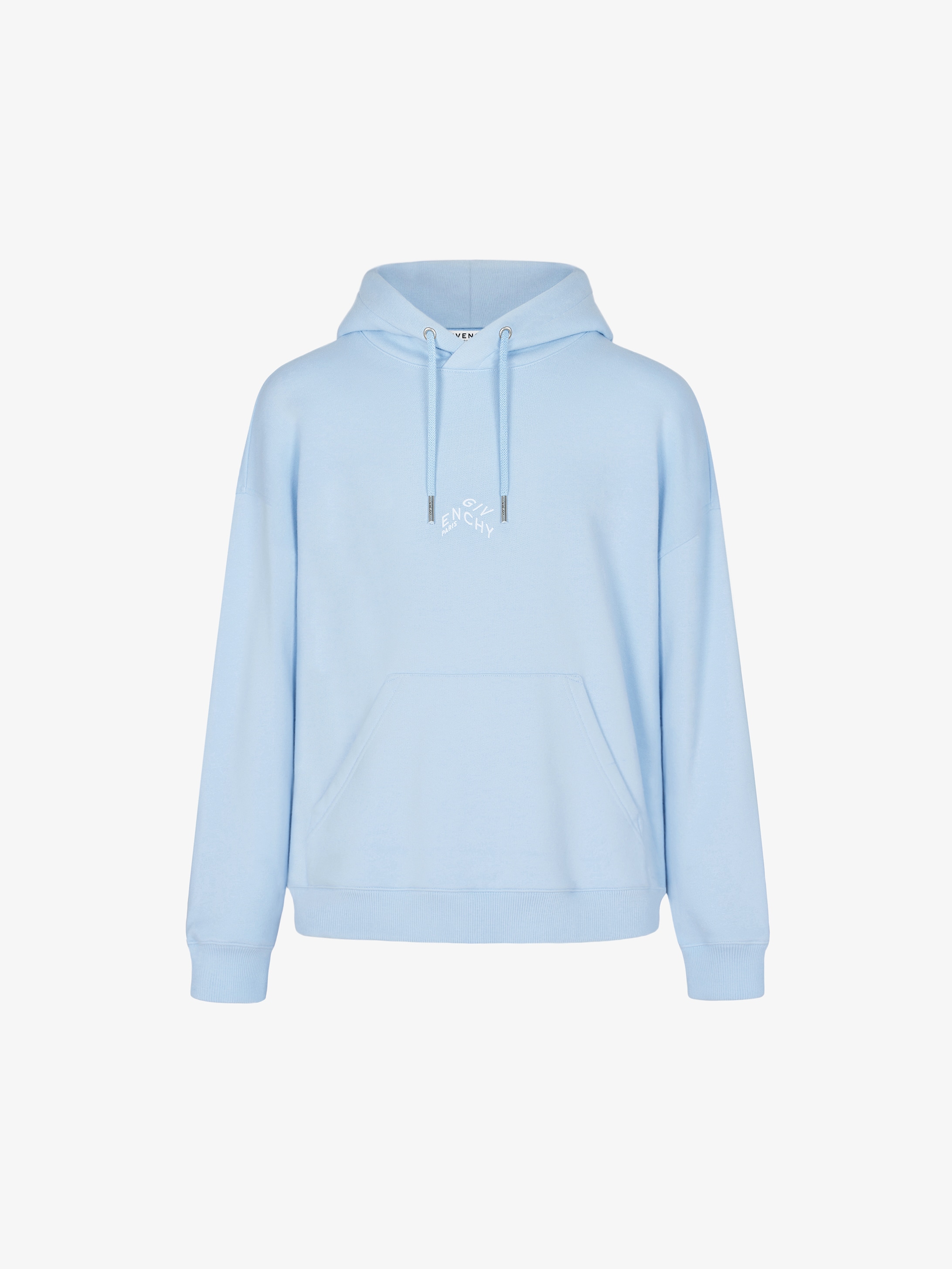 givenchy light blue hoodie