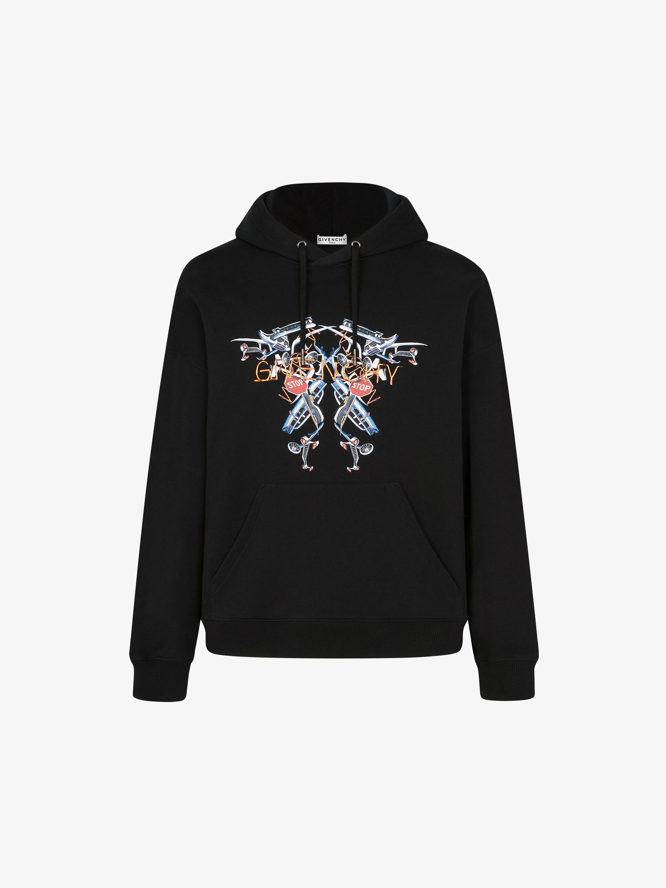 GIVENCHY Neon lights hoodie | GIVENCHY Paris