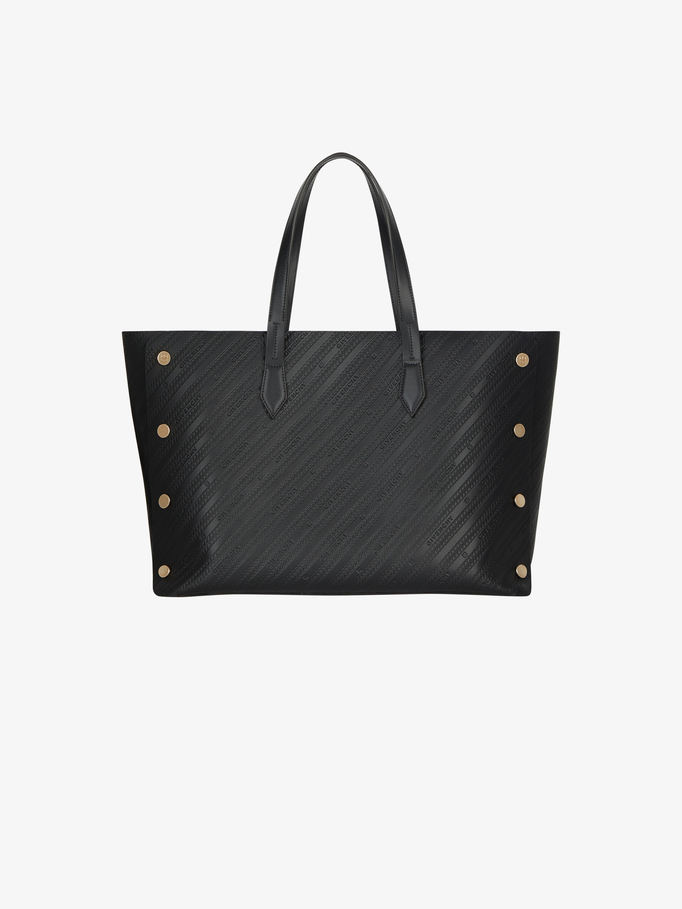 Medium Bond shopper in GIVENCHY chain embossed leather | GIVENCHY Paris