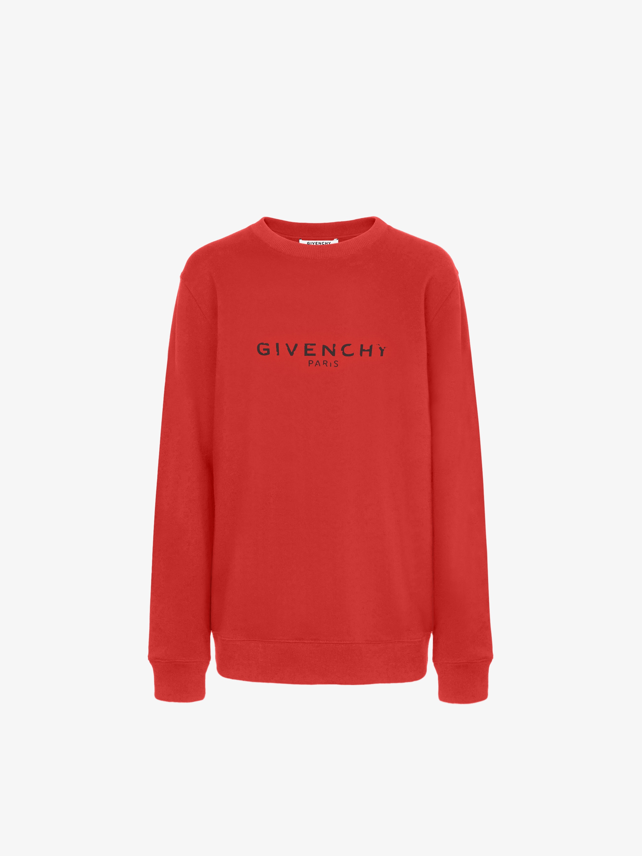 givenchy paris hoodie red
