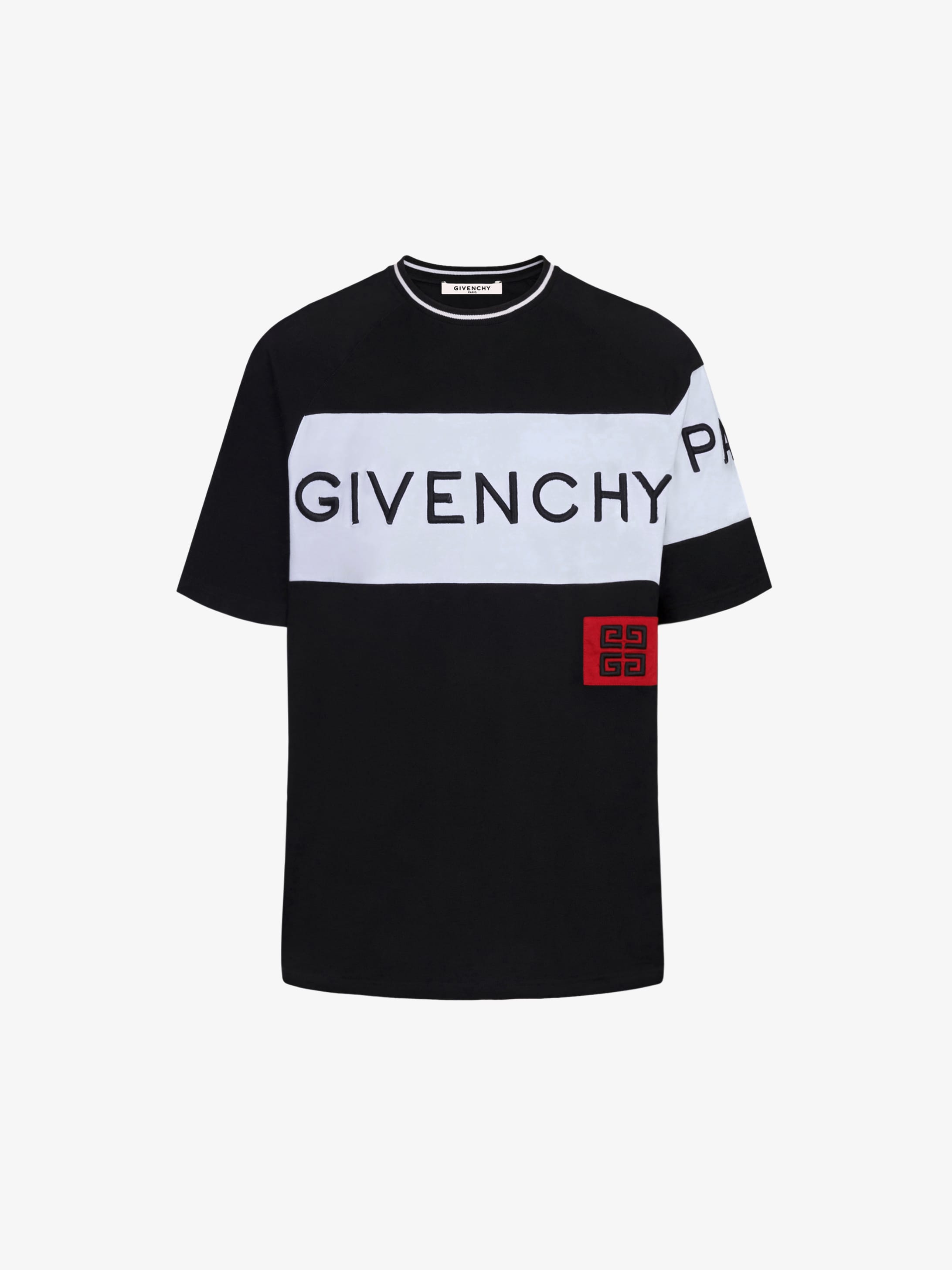 T-shirt con ricamo GIVENCHY PARIS 4G | GIVENCHY Paris