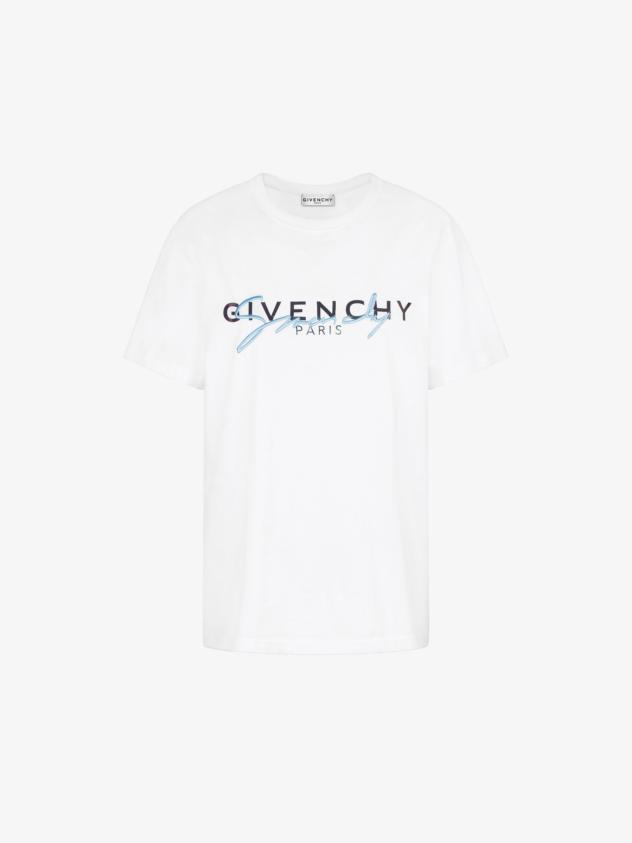 givenchy embroidered t shirt