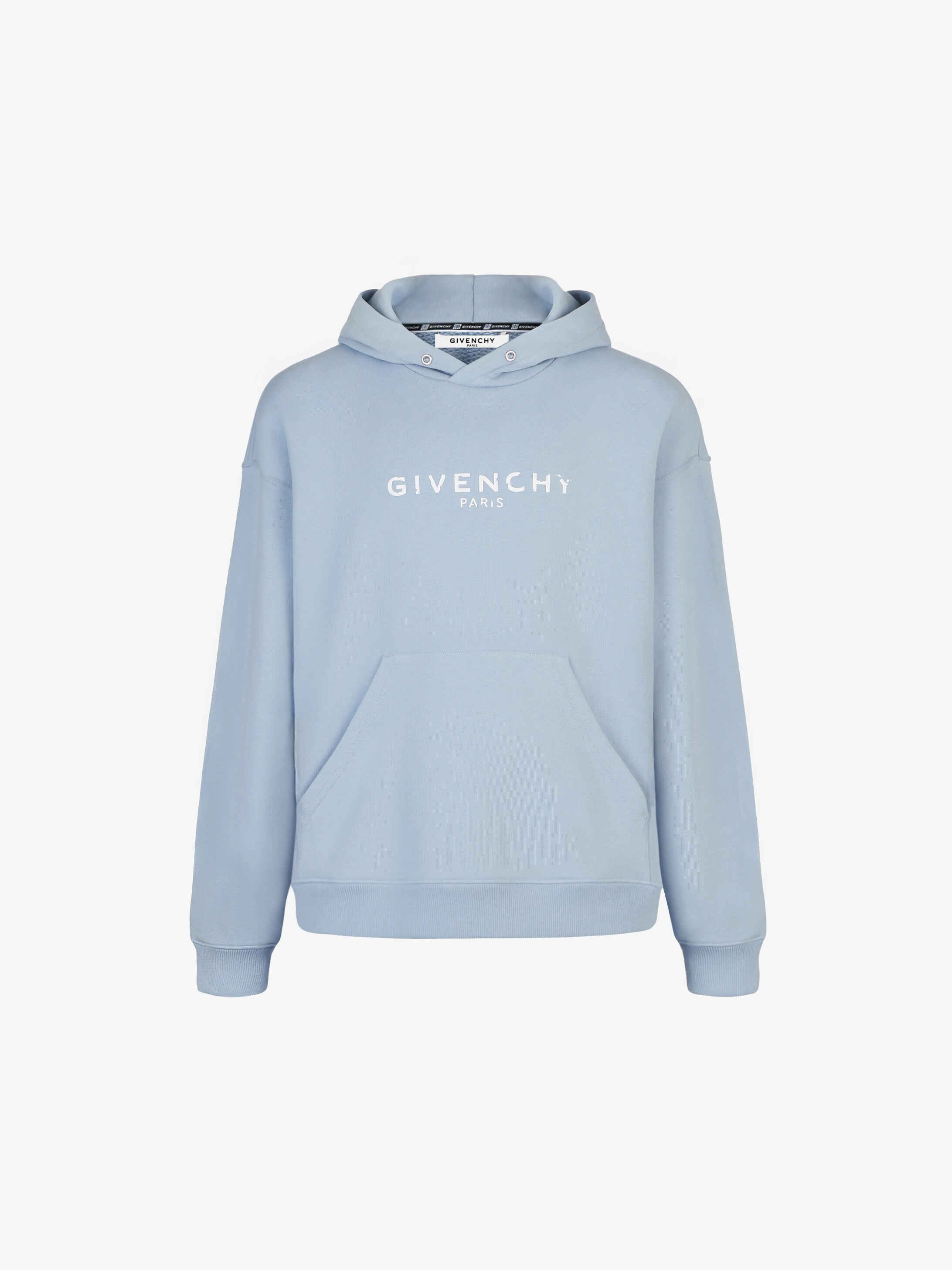 blurred givenchy paris hoodie